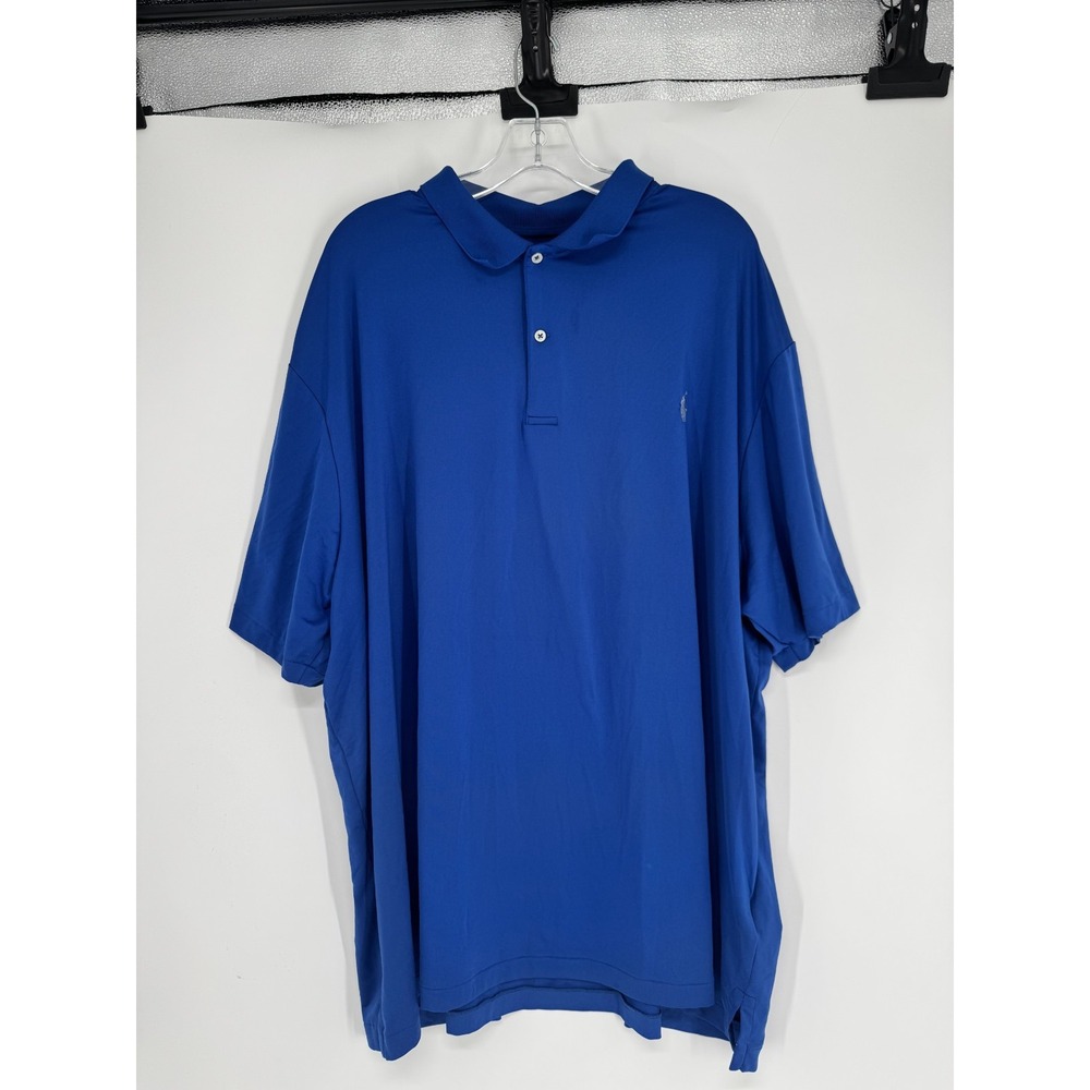 Polo Ralph Lauren Performance Polo Shirt 3XL Big 3XB Short Sleeve Golf Polyester